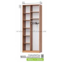 Шафа купе 2х-дверна 1000х2400х600(450) Стандарт