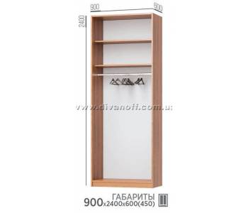 Шкаф купе 900х2400х600(450) Уни