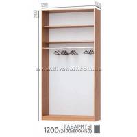 Шафа купе 2х-дверна 1200х2400х600(450) Уні