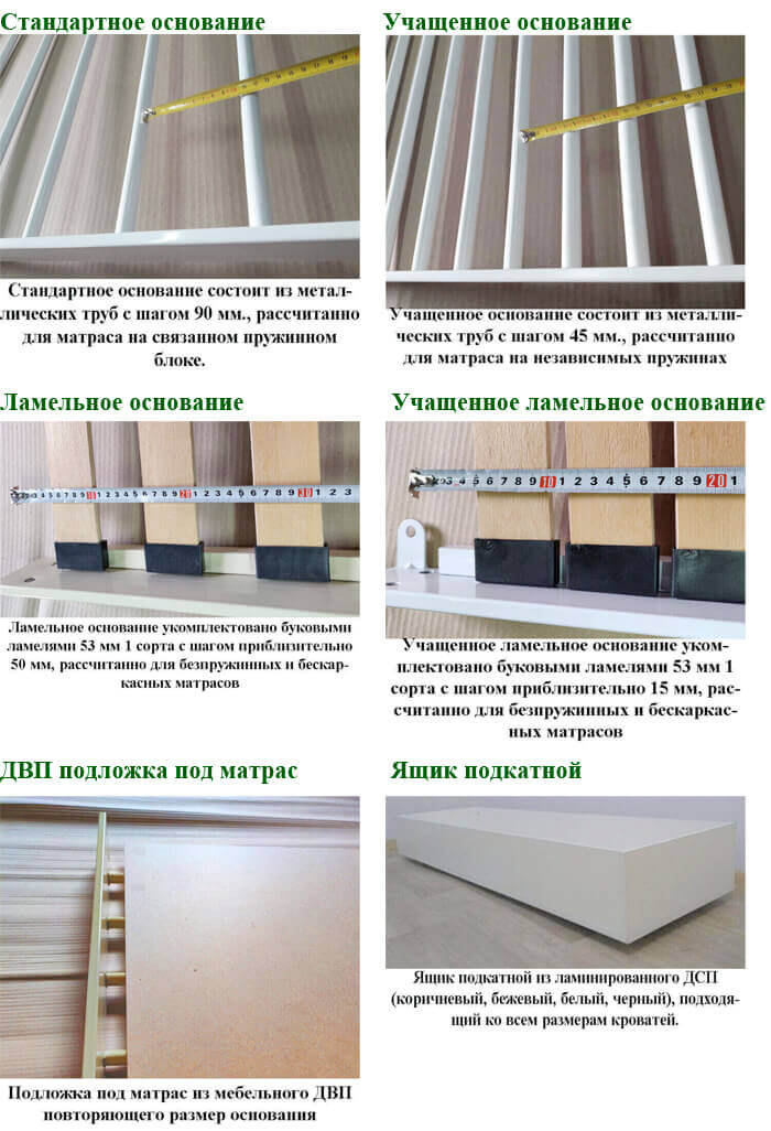 Основание под матрас